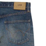 EDWIN Jeans uomo Regular Straight Dark Used