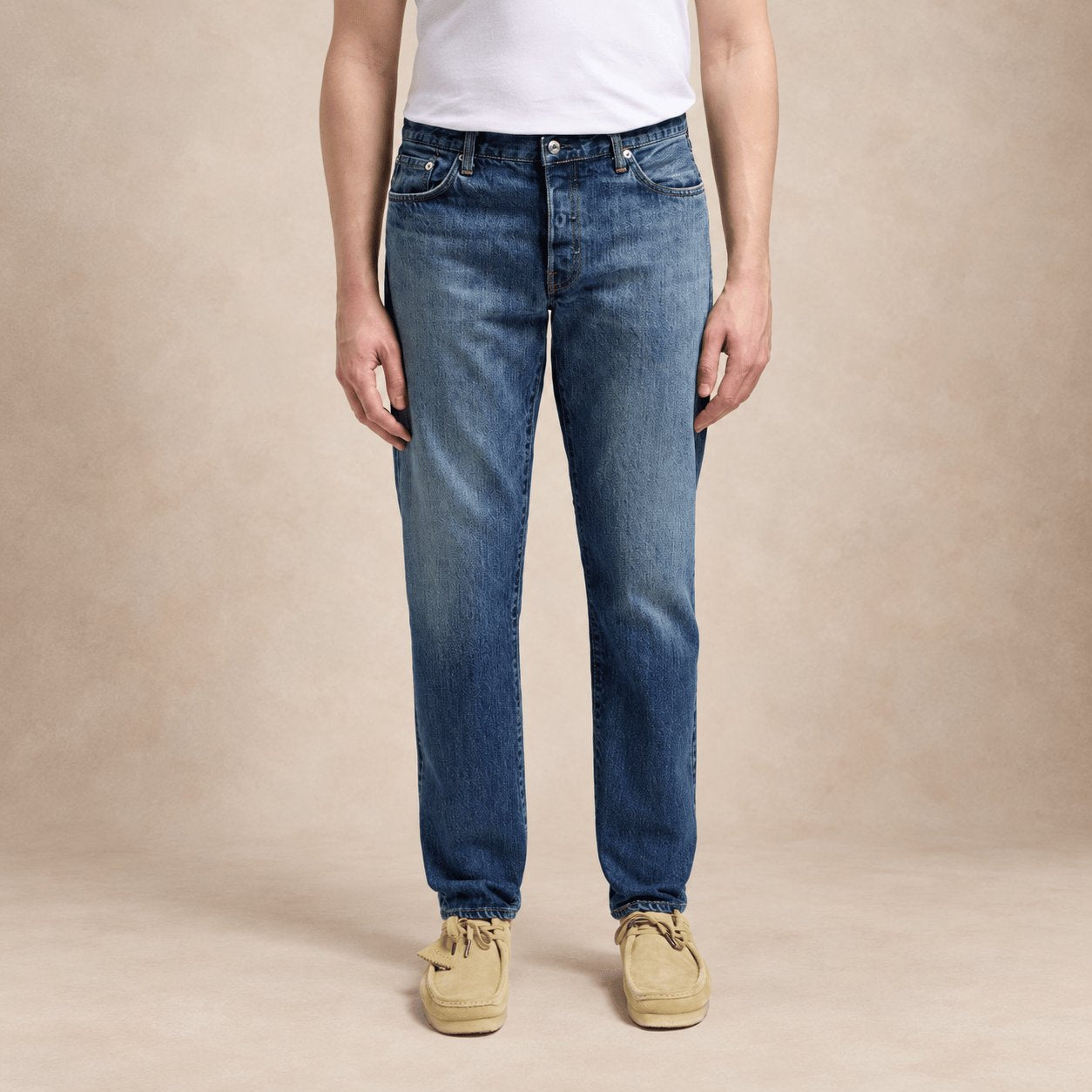 EDWIN Jeans uomo Regular Tapered Dark Used