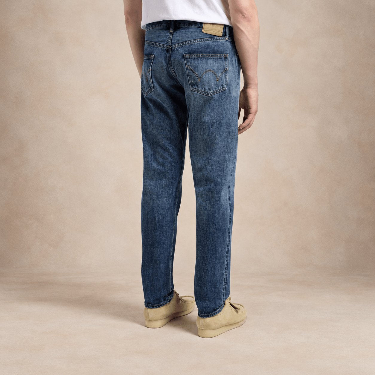 EDWIN Jeans uomo Regular Tapered Dark Used