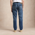 EDWIN Jeans uomo Regular Tapered Dark Used