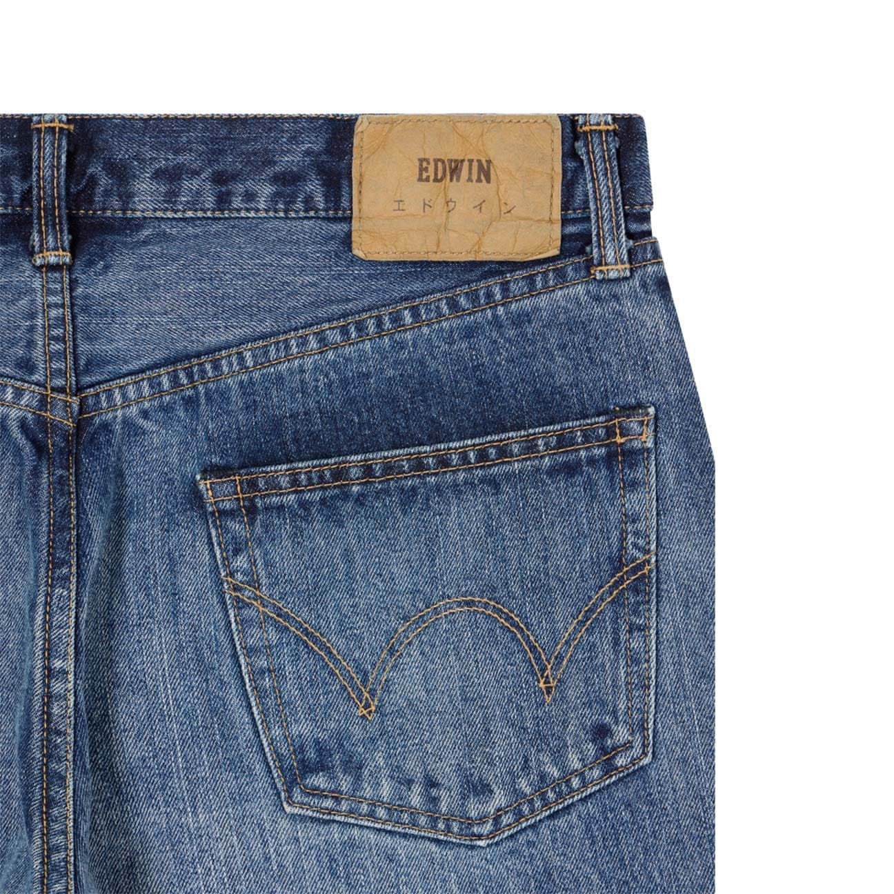 EDWIN Jeans uomo Regular Tapered Dark Used