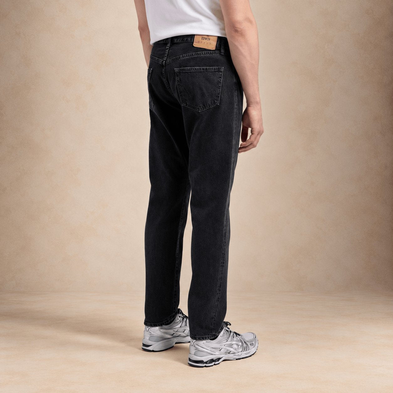 EDWIN Jeans uomo Regular Tapered Dark Used