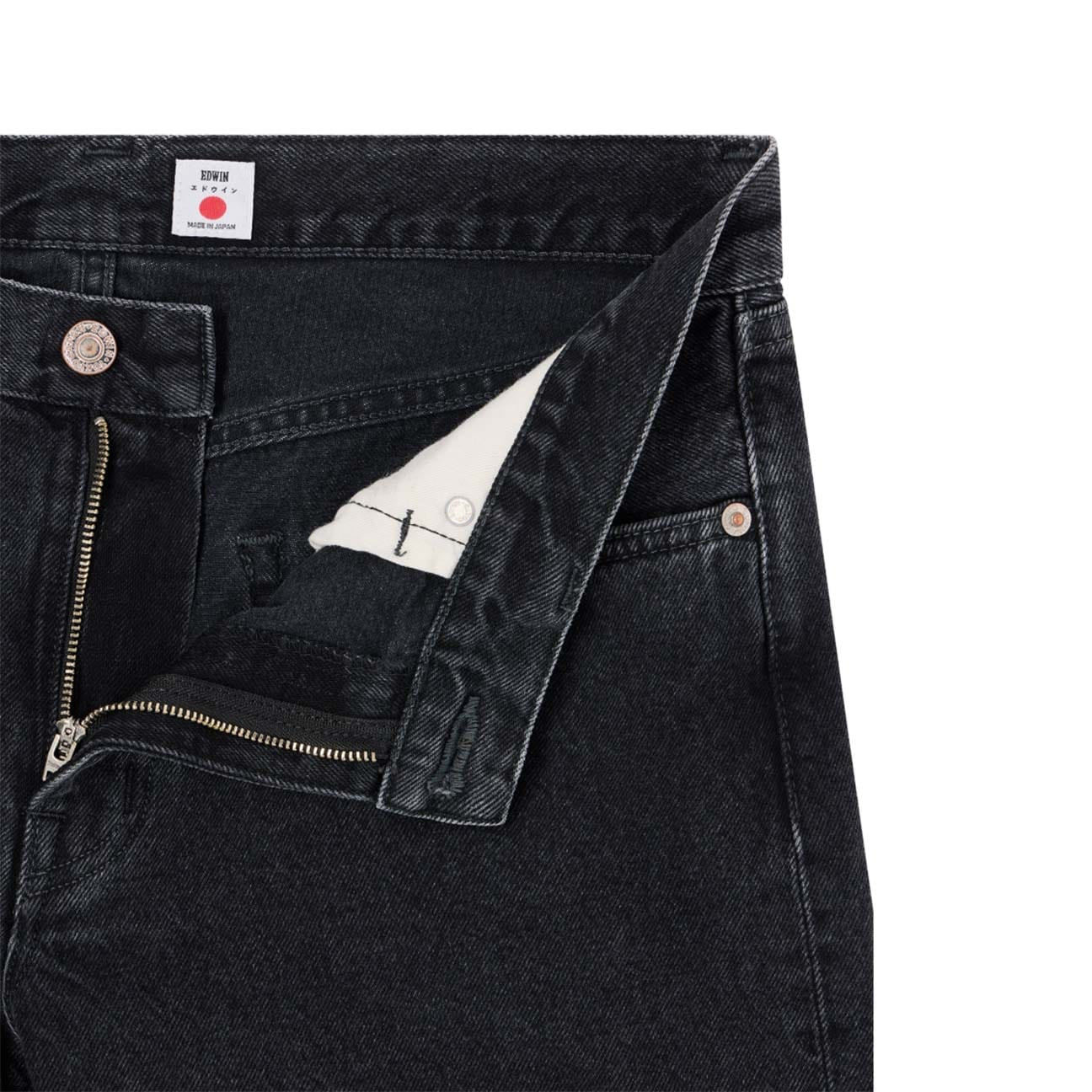 EDWIN Jeans uomo Regular Tapered Dark Used