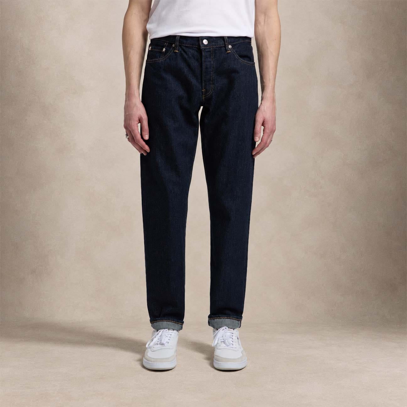 EDWIN Jeans uomo Regular Tapered Rinsed