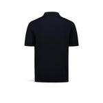 FILIPPO DE LAURENTIIS Polo uomo in cotone crepe Blue