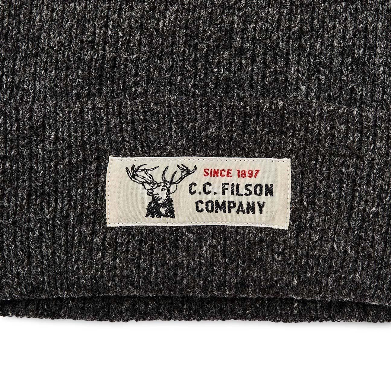 FILSON Beanie Ragg Wool Nero