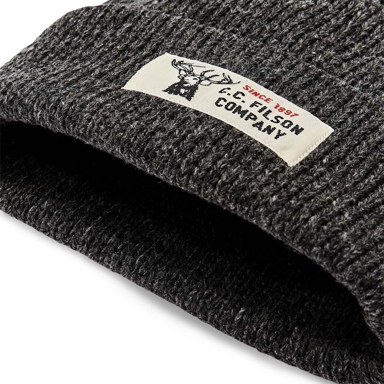 FILSON Beanie Ragg Wool Nero