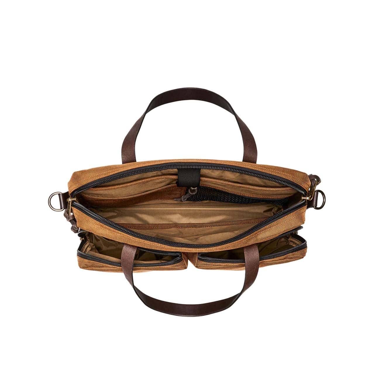 FILSON Borsa Dryden Briefcase Tan