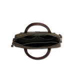 FILSON Borsa Tin  Cloth Compact Briefcase Otter Green