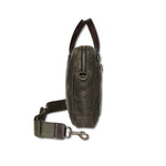 FILSON Borsa Tin  Cloth Compact Briefcase Otter Green