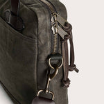 FILSON Borsa Tin  Cloth Compact Briefcase Otter Green