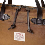 FILSON Borsa Tin  Cloth Compact Briefcase Otter Green