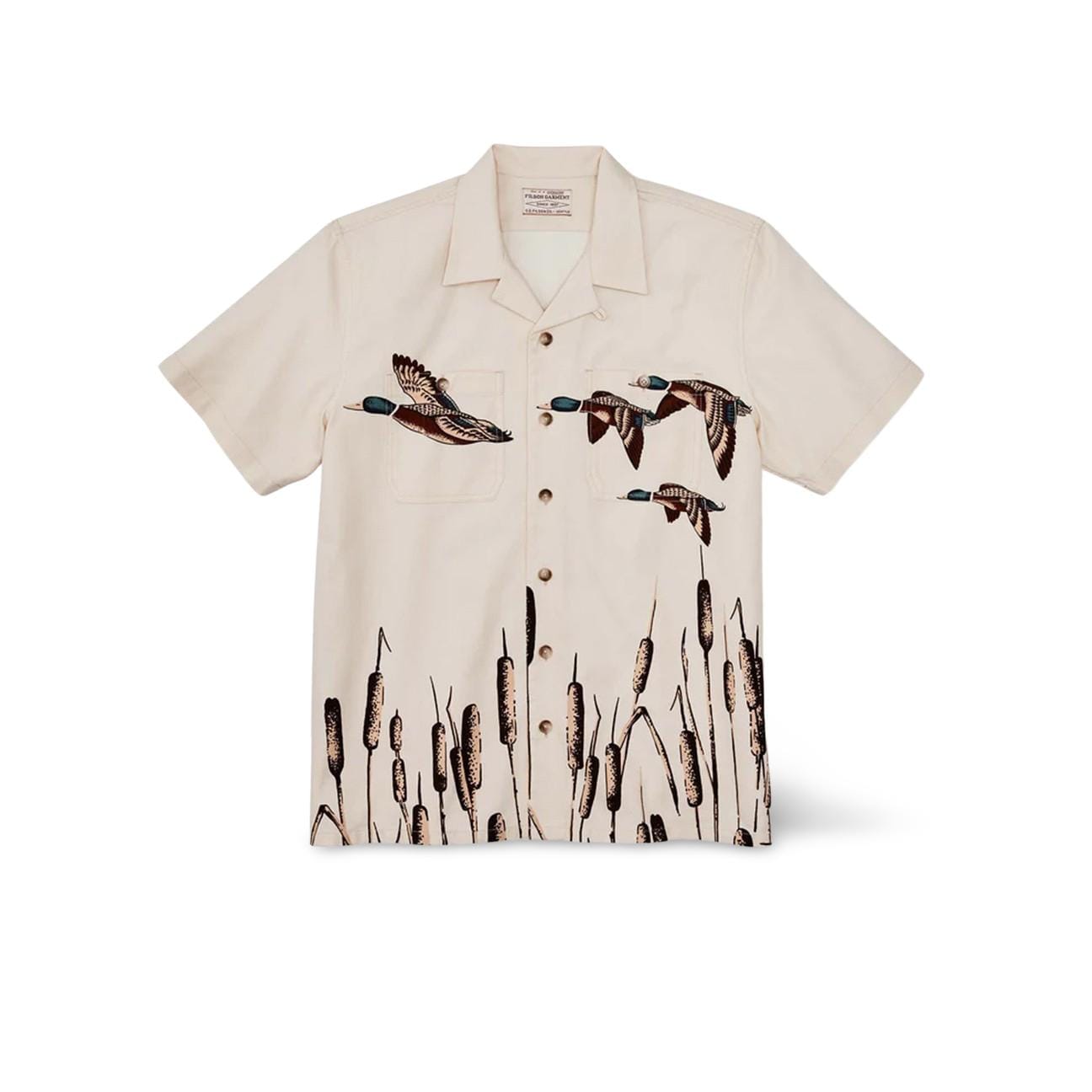 FILSON Camicia uomo Rustic Camp Shirt Sand
