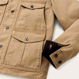 FILSON Giacca uomo Journeyman Rustic Canvas Bronze