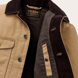 FILSON Giacca uomo Journeyman Rustic Canvas Bronze