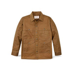 FILSON Giacca uomo Tin Cloth Cruiser Oil Finish Tan