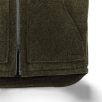 FILSON Gilet uomo Lined Mackinaw Wool Verde