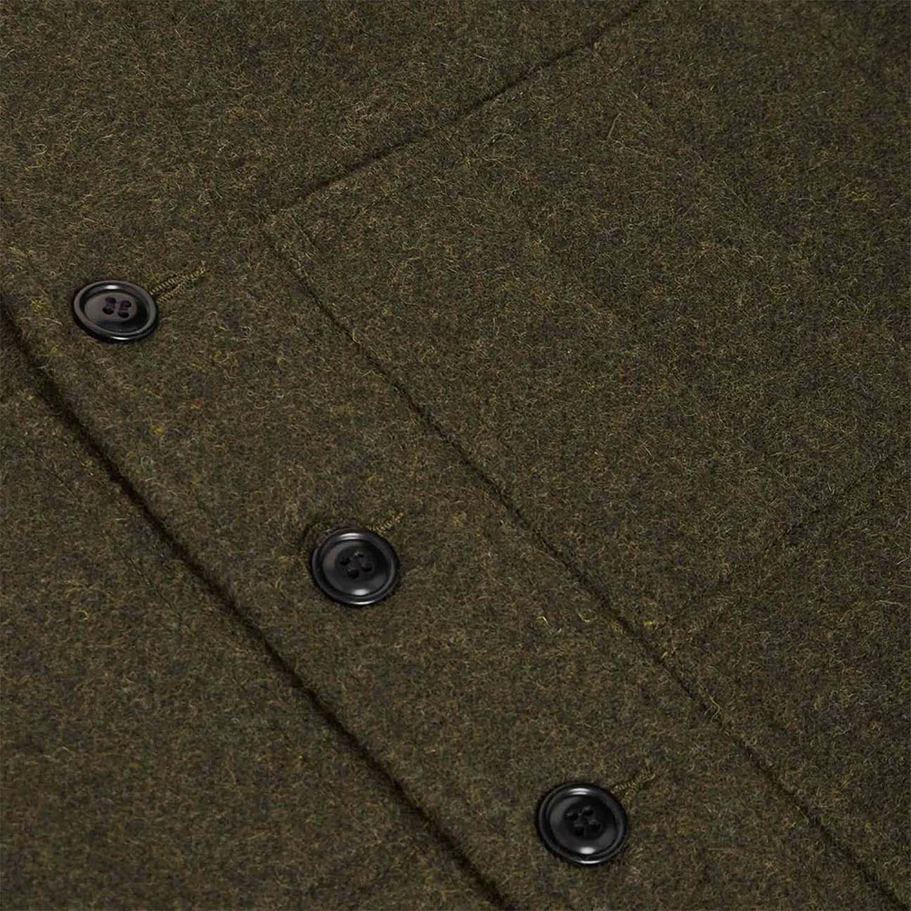 FILSON Gilet uomo Mackinaw Wool Forest Green