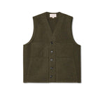 FILSON Gilet uomo Mackinaw Wool Forest Green
