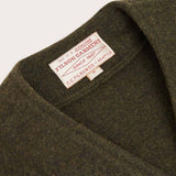 FILSON Gilet uomo Mackinaw Wool Forest Green