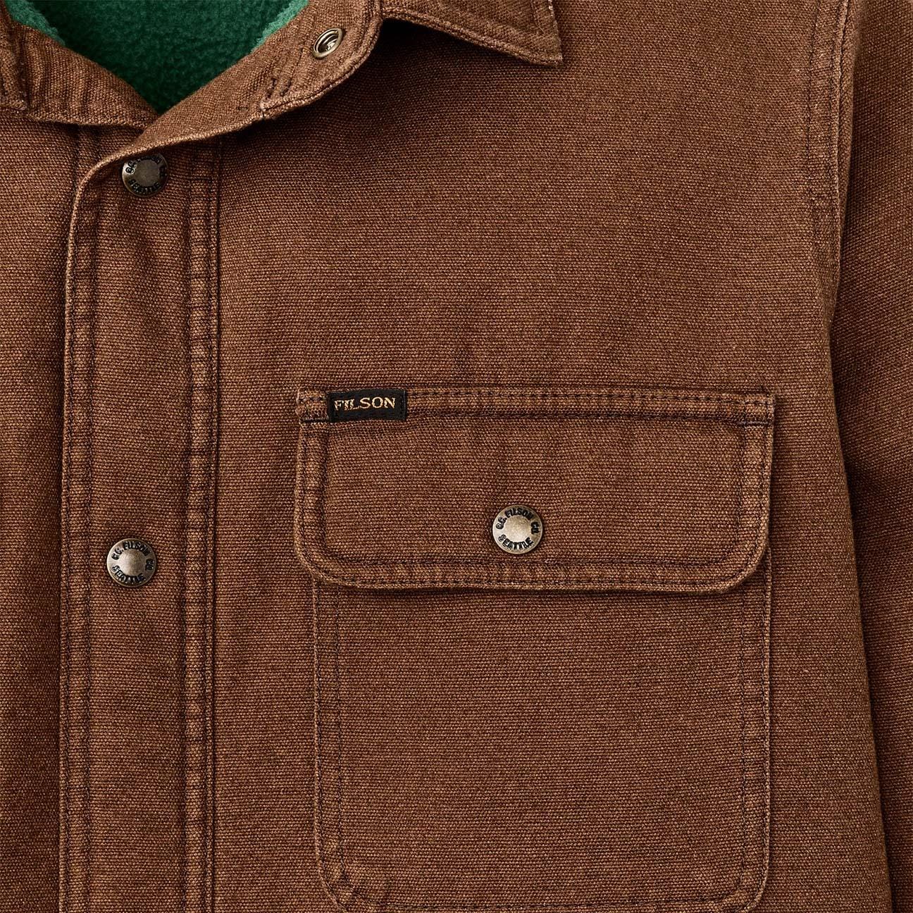 FILSON Overshirt Lined Jac-Shirt Brown