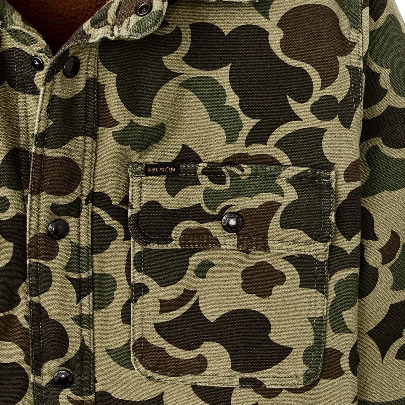 FILSON Overshirt Lined Jac-Shirt Camouflage