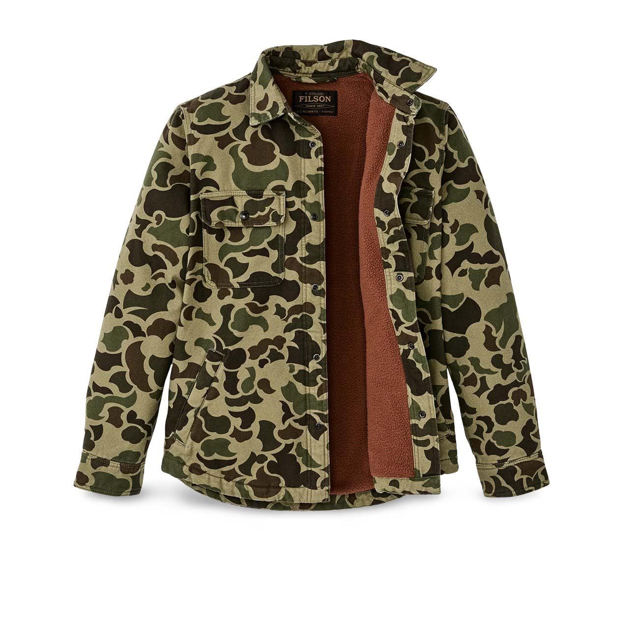 FILSON Overshirt Lined Jac-Shirt Camouflage