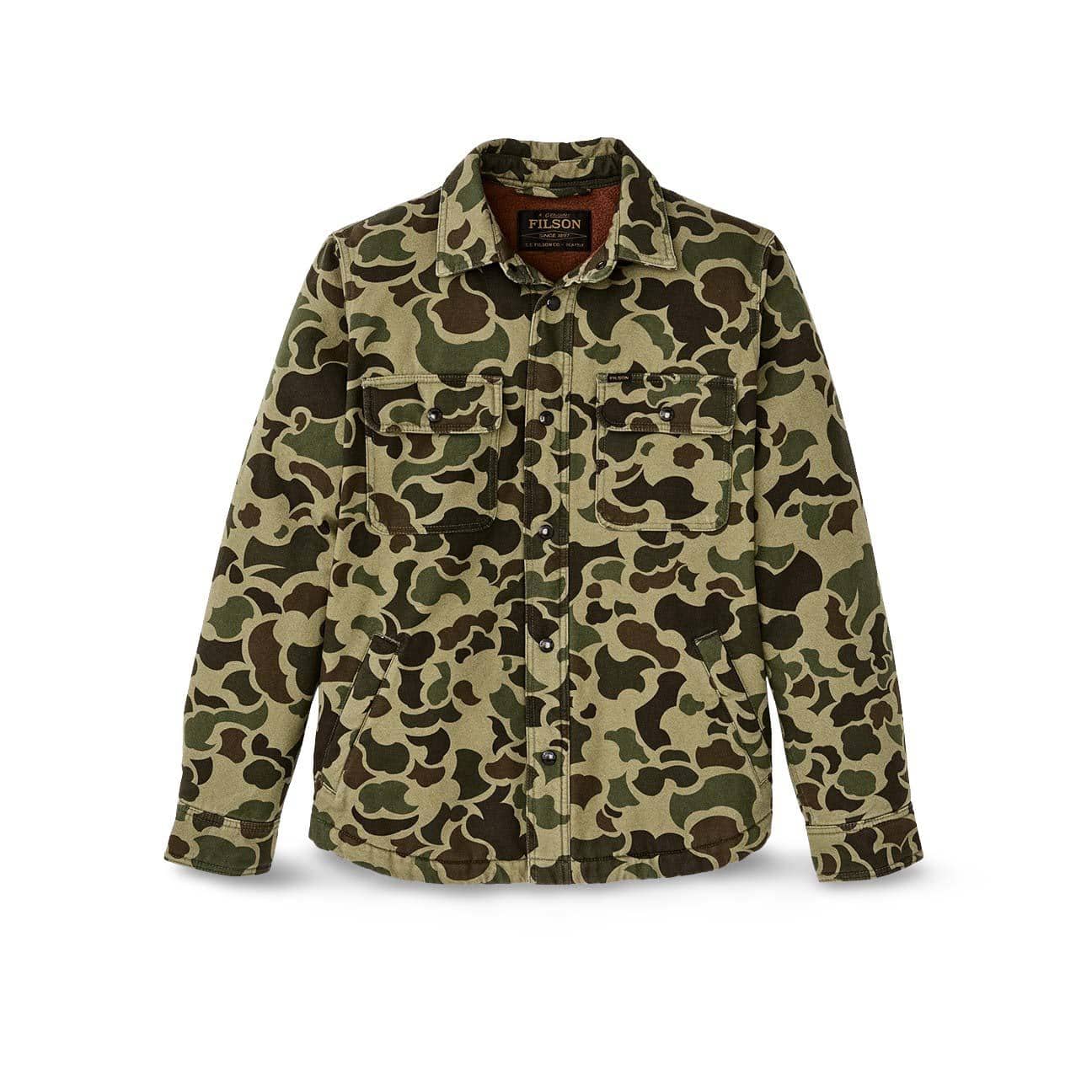 FILSON Overshirt Lined Jac-Shirt Camouflage