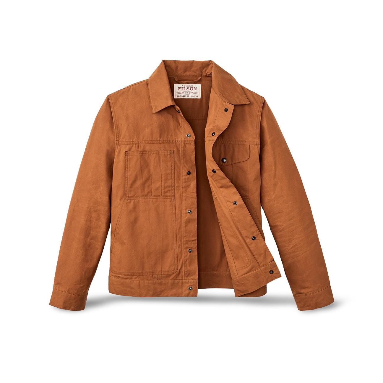 FILSON Overshirt uomo Ranger Short Cruiser Bourbon