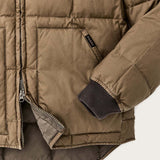 FILSON Piumino uomo Heritage cottone down Brown