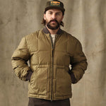 FILSON Piumino uomo Heritage cottone down Brown