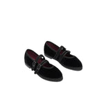 FLABELUS Ballerina in velluto Claire Nero