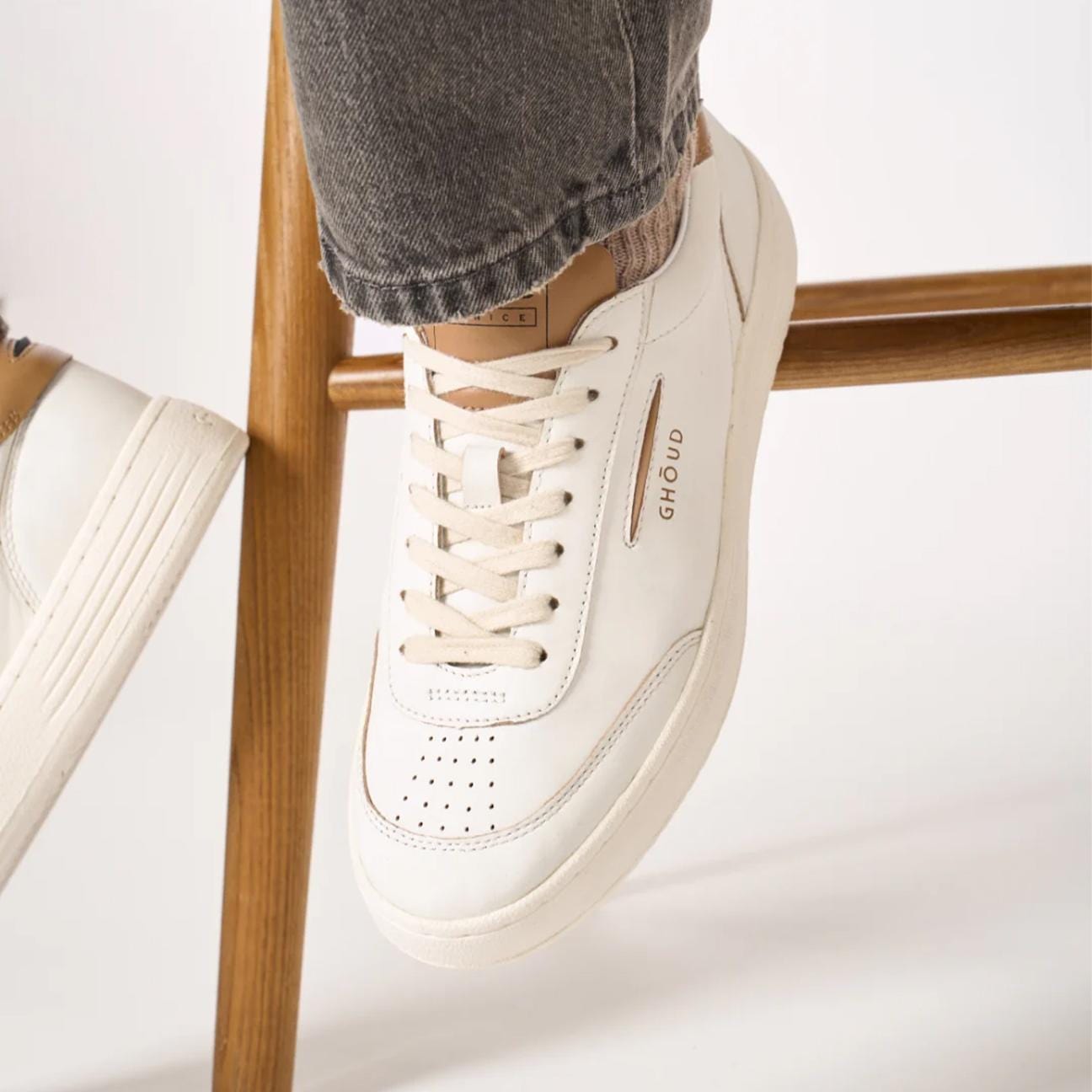 Sneakers uomo Lido Low Pelle Marrone – Blue Marlin