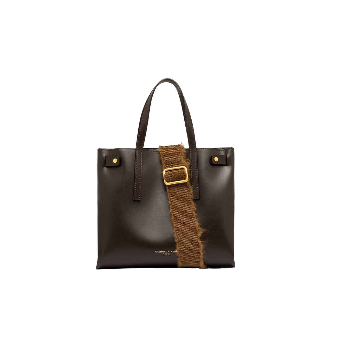 GIANNI CHIARINI Borsa Altea in pelle Marrone