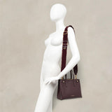 GIANNI CHIARINI Borsa Altea in pelle Plum