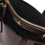 GIANNI CHIARINI Borsa Altea in pelle Plum
