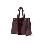 GIANNI CHIARINI Borsa Altea in pelle Plum