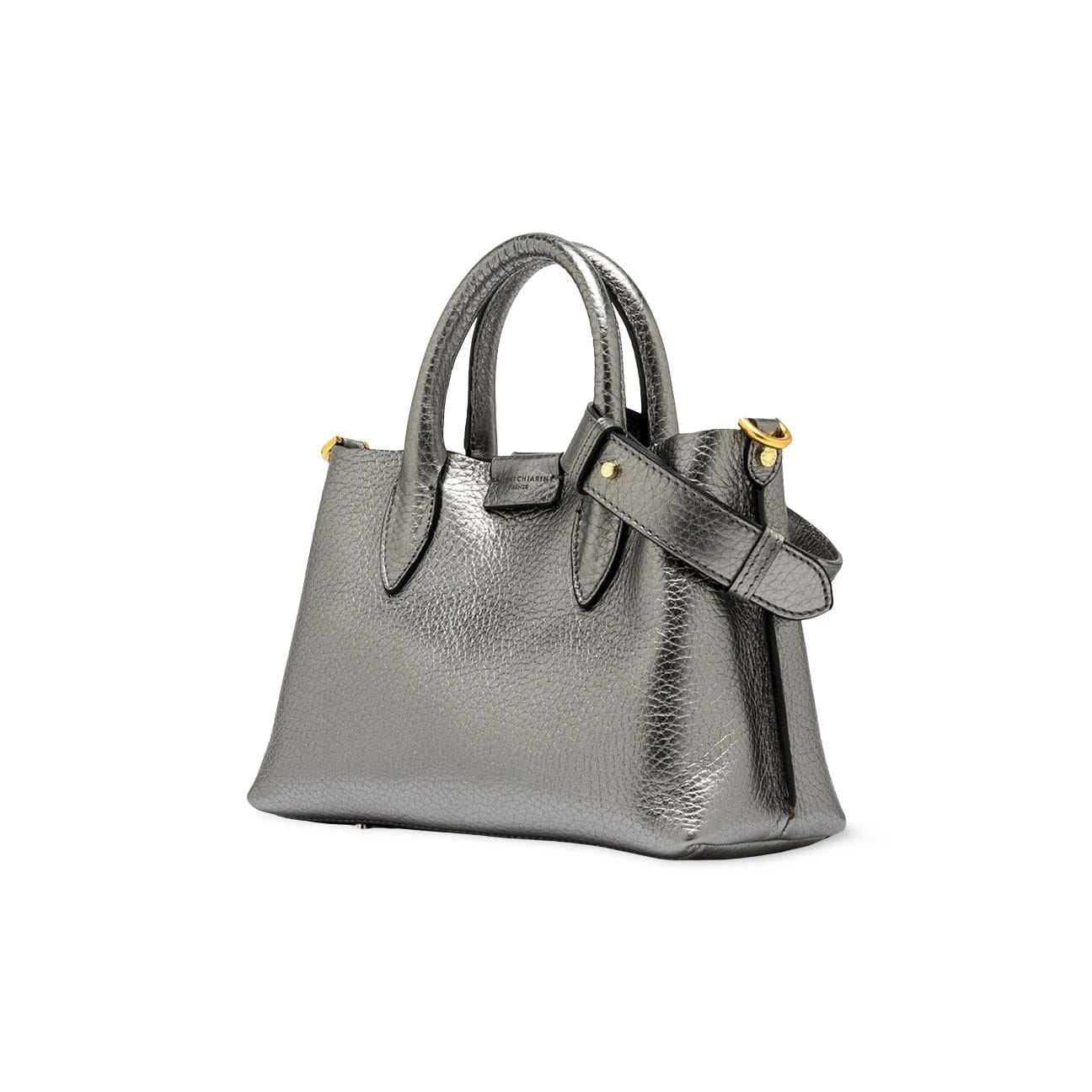 GIANNI CHIARINI Borsa donna Aretha City Noir Castoro