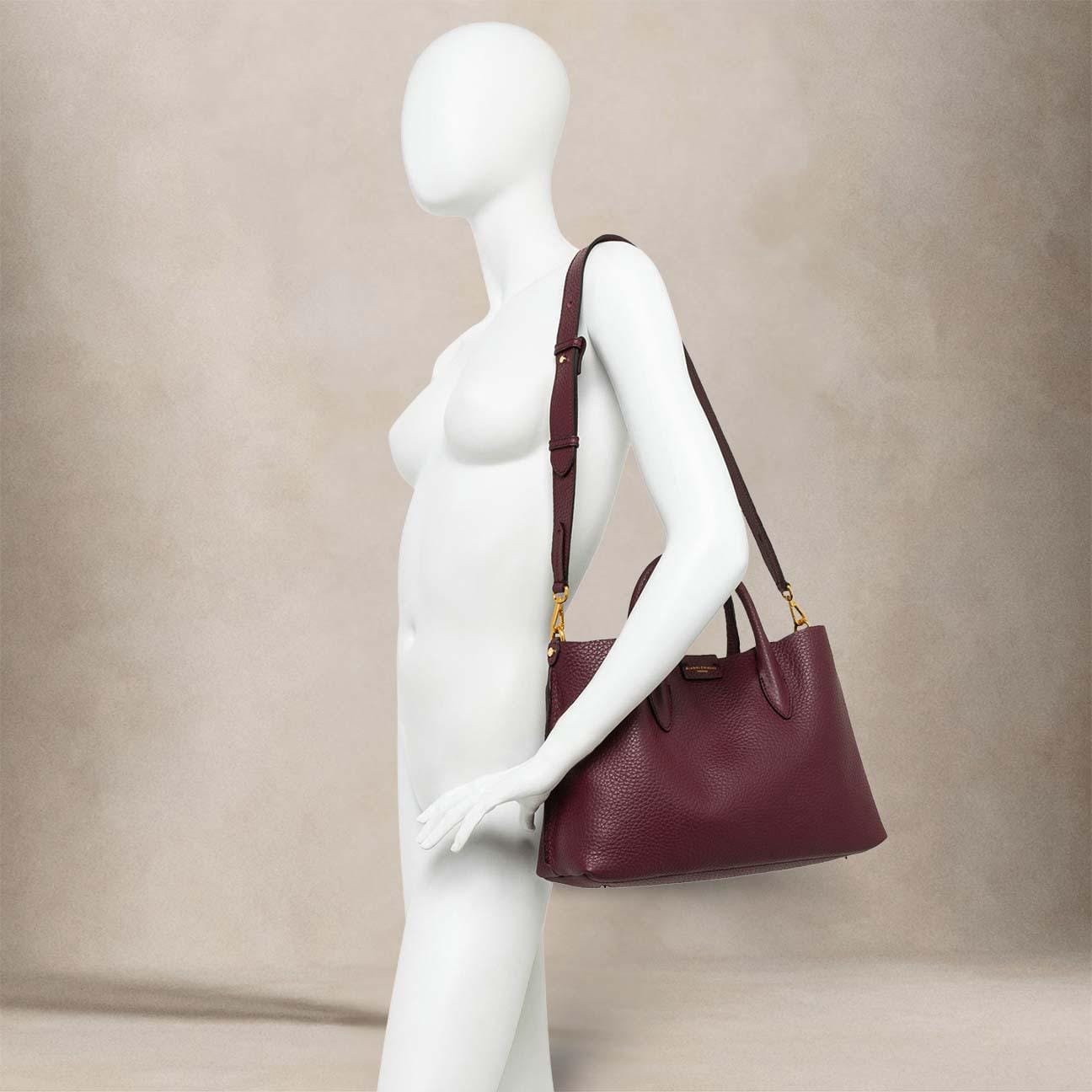 GIANNI CHIARINI Borsa donna Aretha Wine Berry