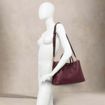 GIANNI CHIARINI Borsa donna Aretha Wine Berry