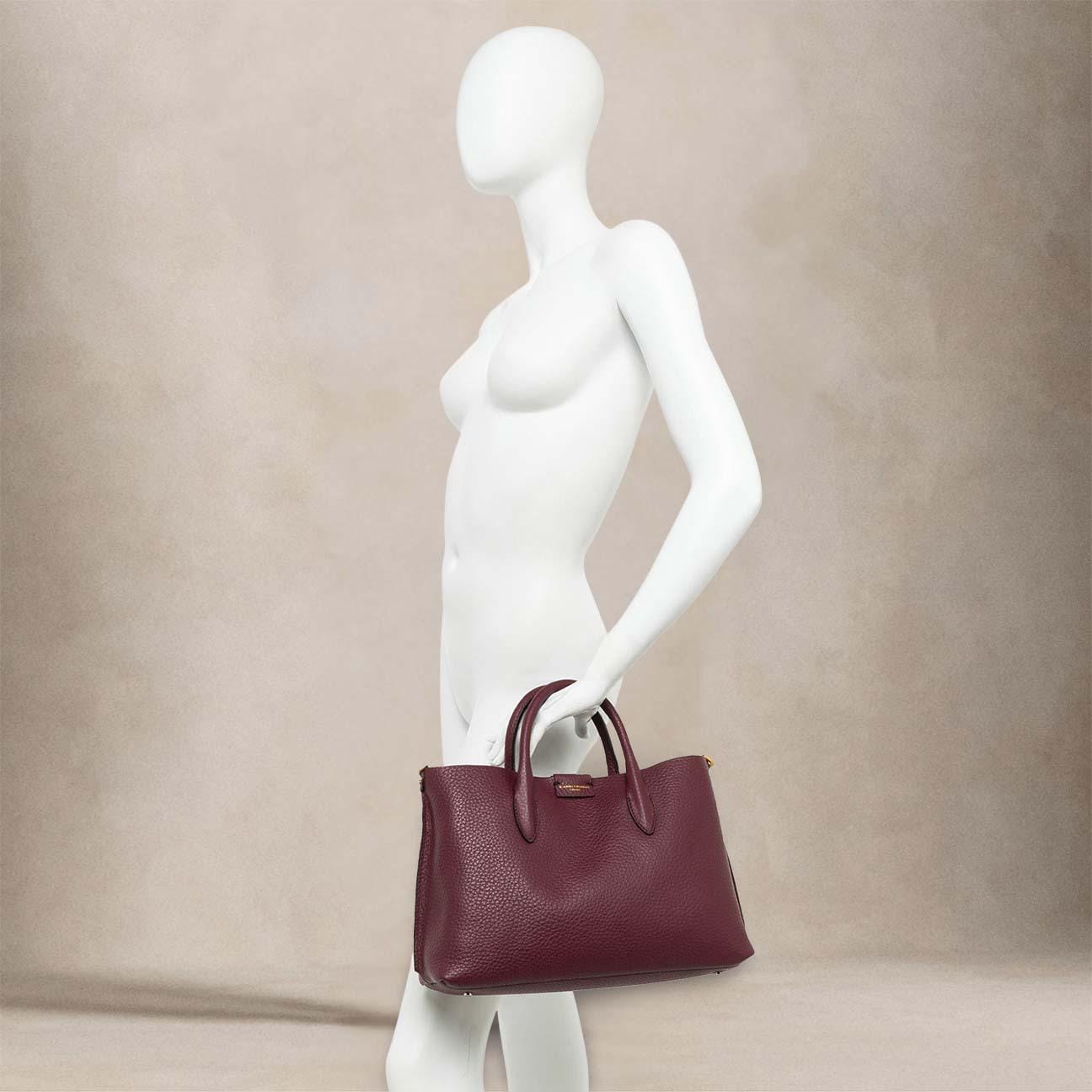 GIANNI CHIARINI Borsa donna Aretha Wine Berry