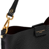 GIANNI CHIARINI Borsa donna Arteha in pelle martellata Nero