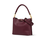 GIANNI CHIARINI Borsa donna Arteha in pelle martellata Wine Berry