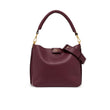 Borsa donna Arteha in pelle martellata Wine Berry