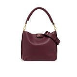 GIANNI CHIARINI Borsa donna Arteha in pelle martellata Wine Berry