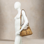 GIANNI CHIARINI Borsa donna Aurora medium  Peanut Butter