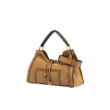 GIANNI CHIARINI Borsa donna Aurora medium  Peanut Butter