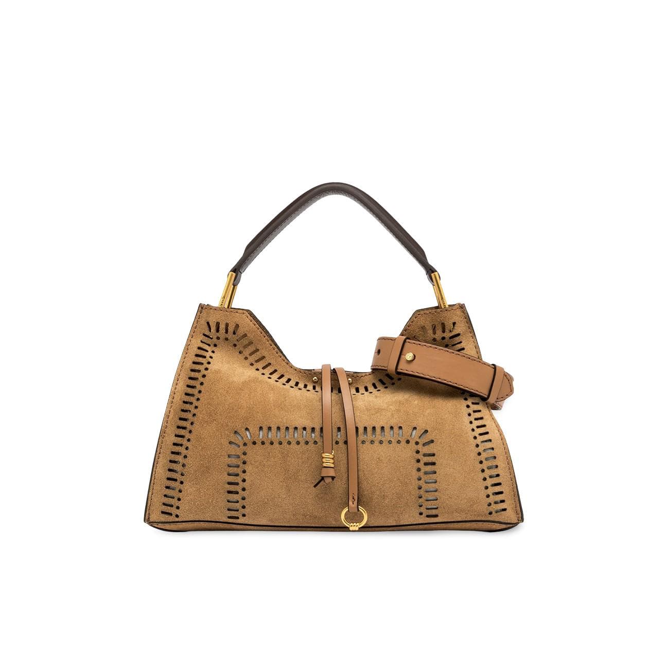 GIANNI CHIARINI Borsa donna Aurora medium  Peanut Butter