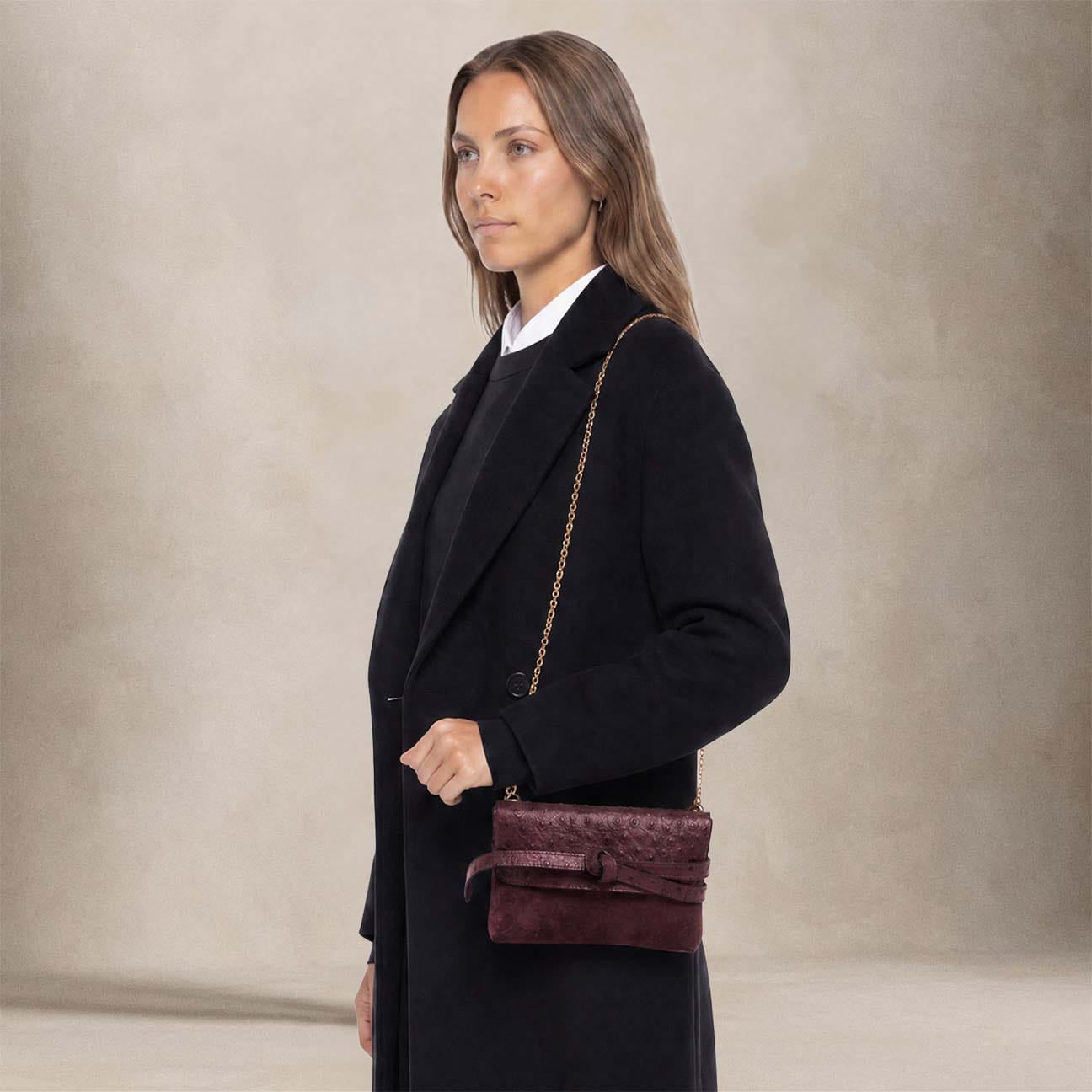 GIANNI CHIARINI Borsa donna Belty Amarone