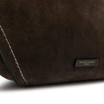 GIANNI CHIARINI Borsa donna Bloom in pelle scamosciata Moka